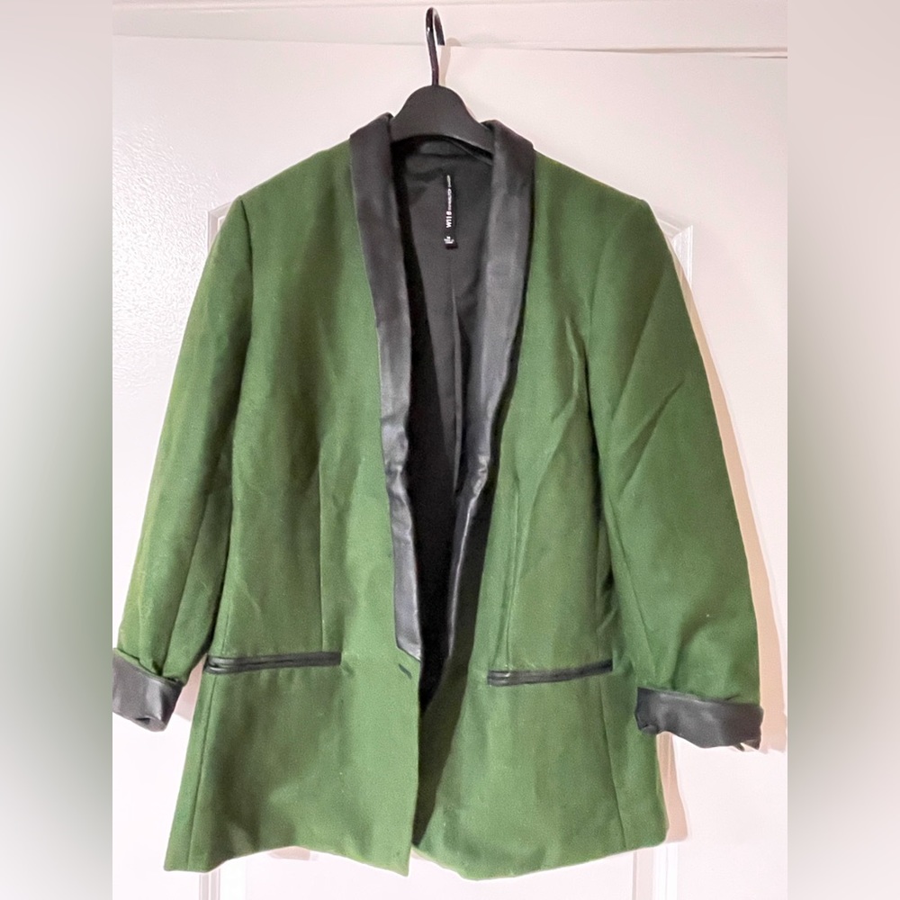 Green and Black Blazer